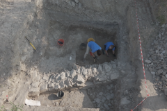 CLB25_DroneOverview_Etruscan-wall-with-Eric-and-Lowell