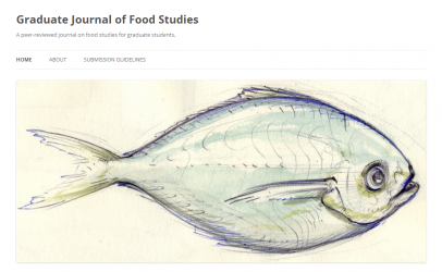 Graduate Journal of Food Studies -- Homepage screenshot