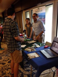 Mauro Renna at a U.S. Study Abroad Fair